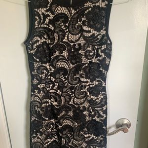Black lace dress - H&M